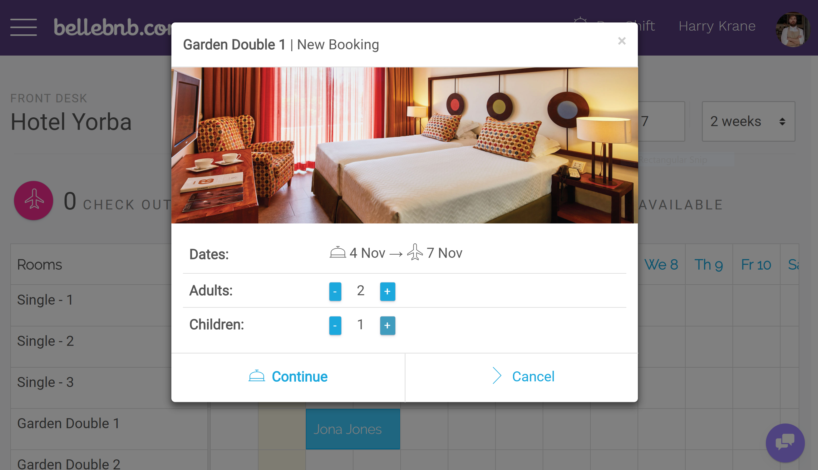 Drag-n-Drop Hotel Calendar with Smart Reservations